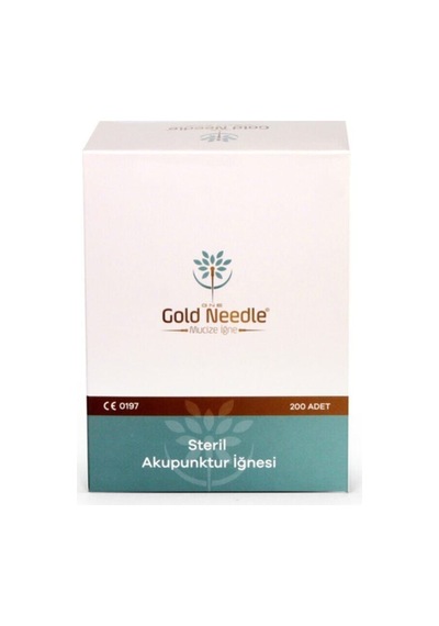 Gold Needle Steril Akupunktur Iğnesi 0.25Mm X 25Mm 200 Lü Çok Renkli