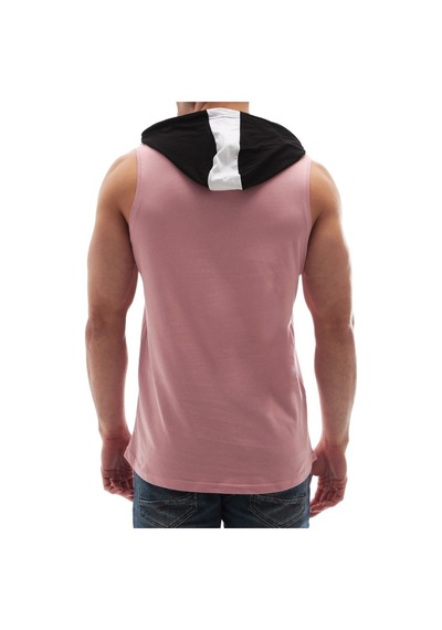 Madmext Kapşonlu Atlet Pembe 2882