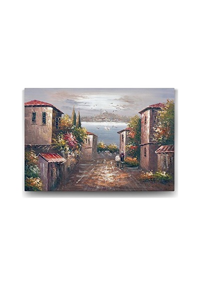 Eski İstanbul Sokakları Tablo - 75x50cm