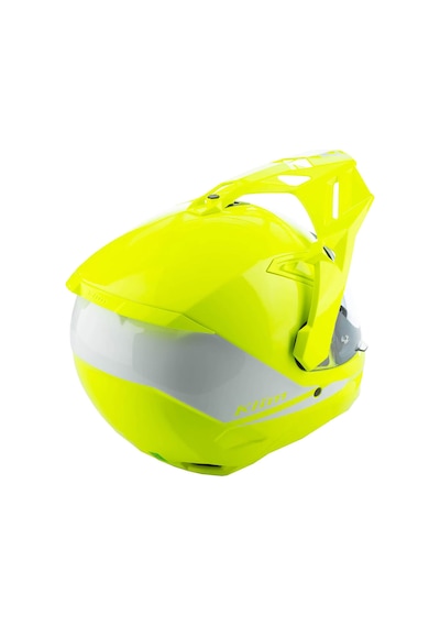 Klim X1 Alpha Carbon Korumalı Adv Kask Sarı Beyaz