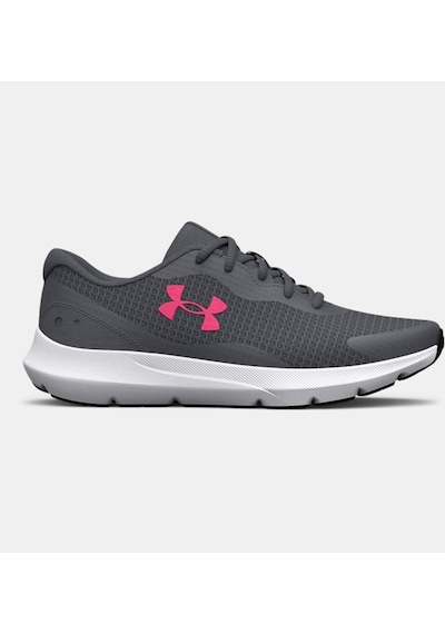 Under Armour Kadın UA Surge 3 Koşu Ayakkabısı 3024894-103 Gri
