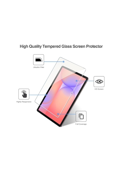 Samsung Galaxy Tab S11 Ekran Koruyucu 11 Inç Nano Esnek Kırılmaz Tam Uyumlu Darbe Ekran Koruma