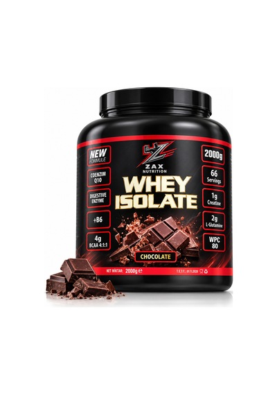 Whey Isolate Cıkolata Aromalı Proteın Tozu 2000 Gram Çikolata