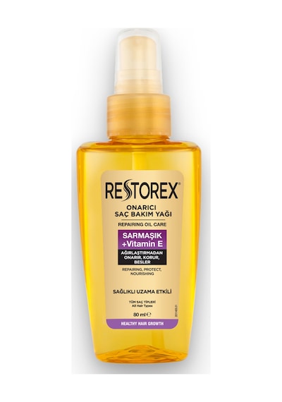 Restorex Speed Strong Onarıcı Bakım Saç Bakım Yağı 100 Ml - Sarmaşık Özlü, Uzama