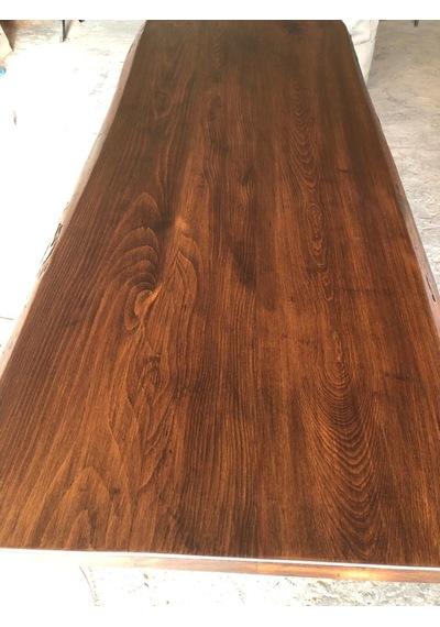 Bintaşmobilya Doğal Gürgen Ağacı Kütük Masa Üstü Tablası 70X140.Cm
