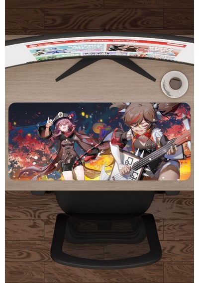Xinyan Genshin Impact Anime Oyuncu V5 - 70x30 Xl Gaming Mouse Pad Fare Altlığı