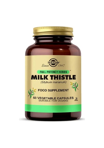 Milk Thistle 50 Kapsül Nova Farma
