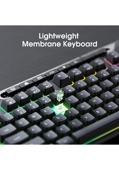 Globalbloom Black Onıkuma G32 Mekanik Rgb Aydınlatmalı 104 Tuşlu Ergonomik Oyuncu Klavye