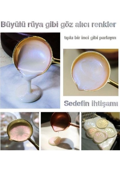 Mühür Mumu 50 Davetiye Için 150 Boncuk Model 105 Sedef Mavi