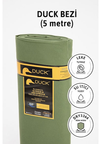 Premier Su İtici Duck Bez 5 Metre Dry3366 - Haki Haki