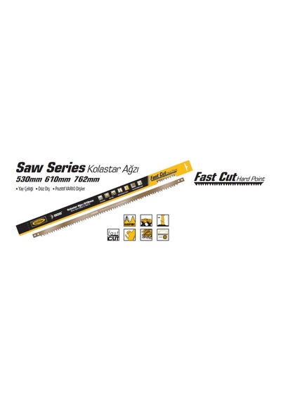 Sgs Saw Series Kolastar Ağzı 610 Mm ( Düz Diş ) -