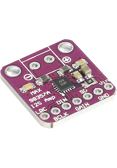 MAX98357A I2S 3W Class-D Dijital Amplifikatör Modülü Lehimli Mono Amfi Arduino ESP32