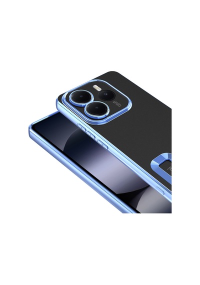 Xemu Redmi Note 14 5g Kılıf Kamera Korumalı Logo Gösteren Omega Kapak - Gold Altın