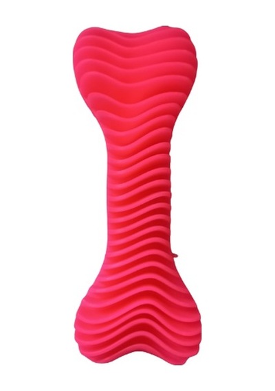 Plastik Tartar Giderici Küçük Kemik 16 Cm Pembe Pembe