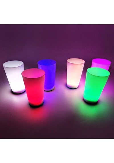 Glow Partisi Bardakları 6 Renk 6 Adet 1.5 Oz "