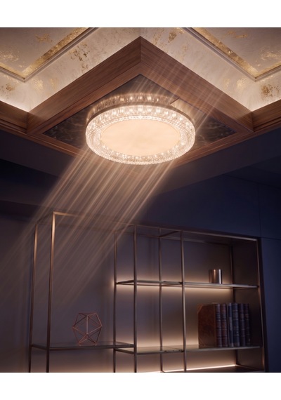 Noas Yl14 1236 Kristal Sıva Üstü 36w Led Spot 3 Renk Beyaz