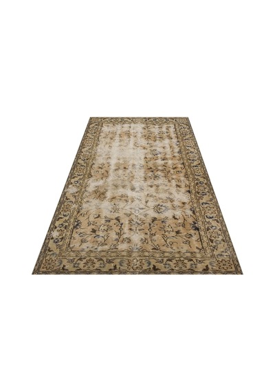 Vintage Eskitme El Dokuma Halı 135 X 226 Cm 9281