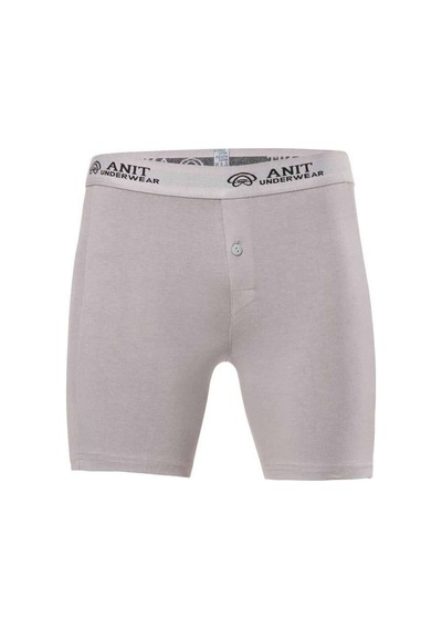 Likralı Uzun Erkek Boxer Gri - 1114a Beden: Xl Standart