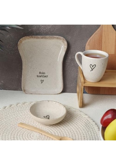 Atıştırmalık Tost Seti 3 Parça 22498-22508 Açık