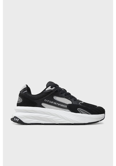 Ea7 Unisex Ayakkabı X8x178 Xk382 U034 Siyah-gri Siyah-gri Gri - Siyah