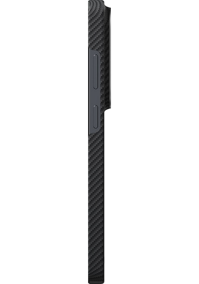 Samsung Uyumlu Galaxy S26 Ultra Kılıf M-safeli 600d Aramid Fiber Pitaka Ultra-slim Classic Twill Kapak Siyah-gri Siyah - Gri
