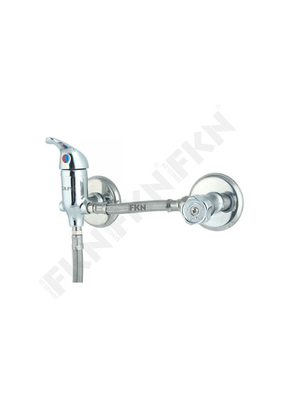 Fkn Çapa Mini Mix Sıcak Su - Soğuk Su Taharet Bataryası Takımı 15 Cm - 100 Cm Krom