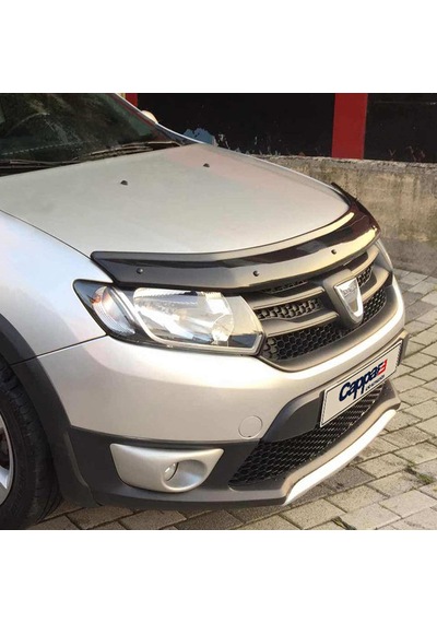 Cappafe Dacia Sandero Ön Kaput Koruyucu Rüzgarlık 4Mm 2012-2020