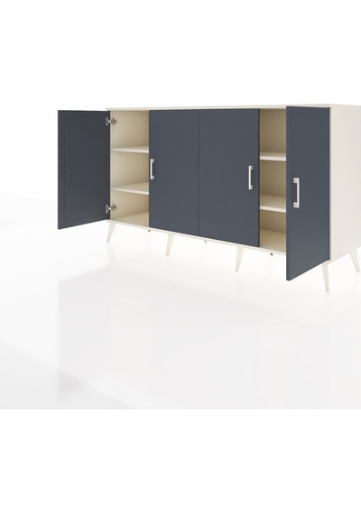 Hyperion Konsol 4 Raflı 4 Kapaklı 176x44x99 Aytaşı-antrasit/aytaşı Aytası/antrasıt - Aytası Hyperion Konsol 4 Raflı 4 Kapaklı 176x44x99 Aytaşı-antrasit/aytaşı Aytası/antrasıt - Aytası