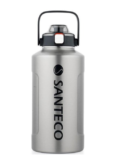 Santeco Erie Çelik Termos 1,9 L Açık Gri