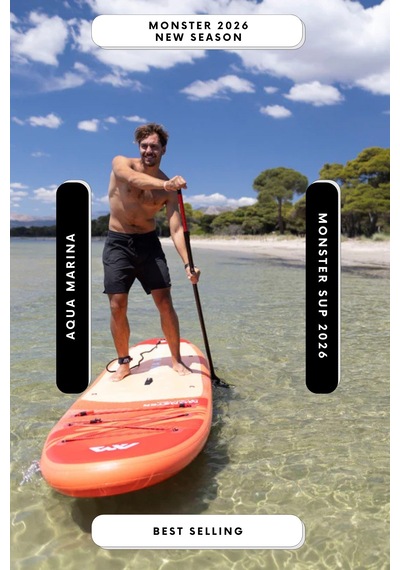 Aqua Marina Monster 2026 Yeni Seri Şişme Isup Stand-up Paddle Board 366cm