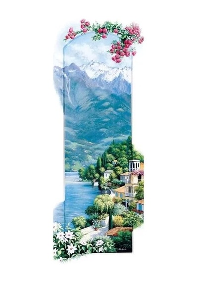 Panorama Akdeniz Sabahı 1000 Parça Puzzle