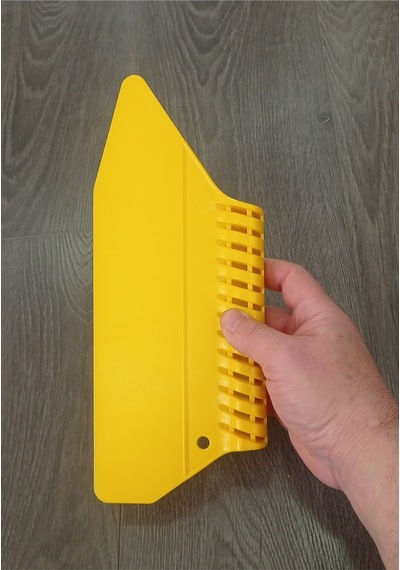 Duvar Kağıdı Montaj Spatulası Sarı