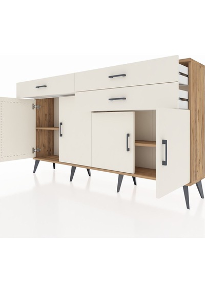 Arges Konsol 2 Raflı 3 Çekmeceli 4 Kapaklı 176x30x99 Çam-aytaşı Aytası/aytası - Atlas Çam Arges Konsol 2 Raflı 3 Çekmeceli 4 Kapaklı 176x30x99 Çam-aytaşı Aytası/aytası - Atlas Çam