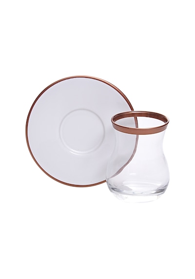 Decorium 12 Prc Çay Tk Keyif Rose Gold Bb Ars 1743 Gold