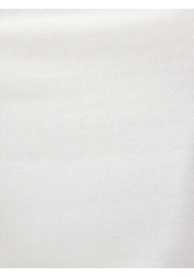 Slim Fit Kadın Tshirt U.kol Beyaz