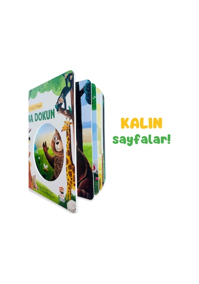 Sincap Ilk Dokun Hisset Oyna Öğren Kitabım - Ormana Dokun