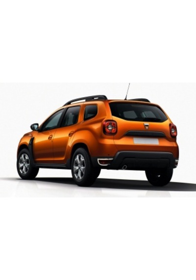 Dacıa Duster 2 2018 Üzeri Krom Arka Sis Çerçevesi 2 Parça