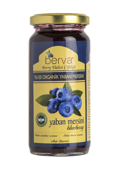 2 Adet Berva Organik Yaban Mersini Konservesi 230 G