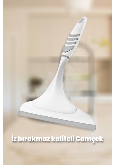 4'lü Set Pencere Cam Temizleme Seti - Camçek, 700ml Sprey Kutu Beyaz