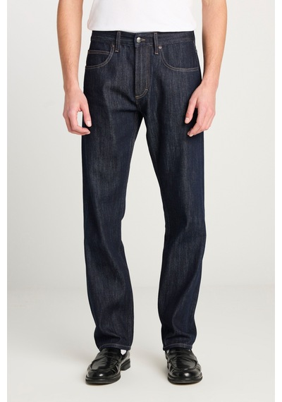 Lee Pamuk Relaxed Fit Geniş Kesim Normal Bel 101z Lacivert Denim Jean Pantolon