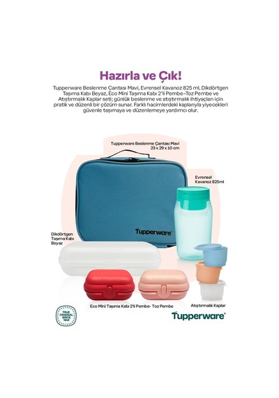 Her An Yanımda Set Mavi Renk Çok Renkli