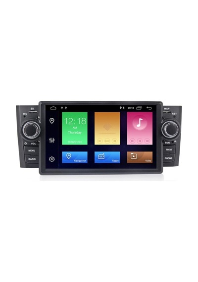 Fiat Linea Punto Eski Android 10 Multimedya Tv Usb Kamera 2gb Ram