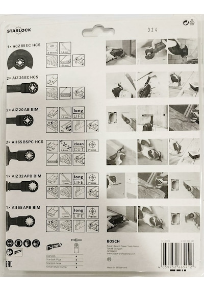 Bosch Starlock Ahşap & Metal Testere Seti 9'lu – 2608669146