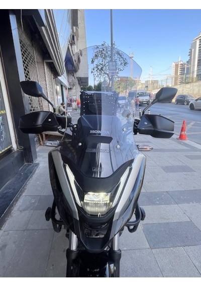 Zeus Motor 2025-2026 Honda Nc 750 X Uyumlu Ön Cam Açık Füme