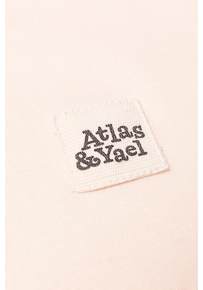 Atlasyael Atlas&yael %100 Organik Pamuk Gots Organik Belgeli Bebek Üst Sweatshirt - Somon