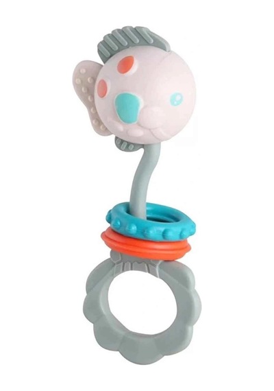 Balık Diş Kaşıyıcı Ve Çıngırak Beyaz