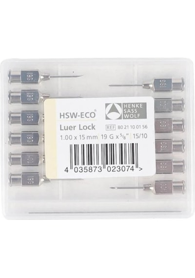 Forvet Kaynatılabilir Mika Şırınga 10 Cc-2 Adet Ve İğne Seti - Hsw Eco 19g 1.0x15 Mm Küçükbaş