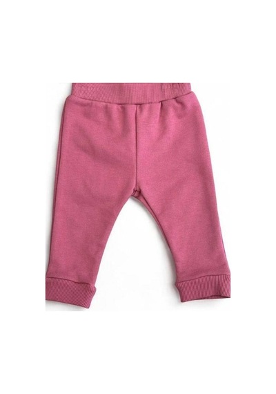 Cantoy Kız Bebek Çocuk Dantelli Eşofman Takım-15109 Mürdüm