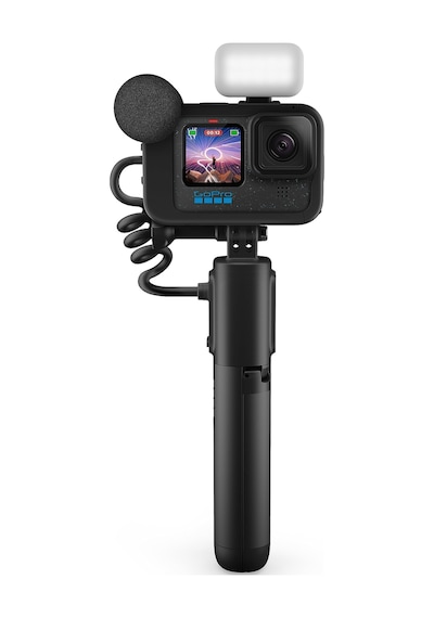 Gopro Hero12 Black Creator Edition - Volta Pil Sapı, Tripod, Uzaktan Kumanda , Media Mod, Light Mod, Enduro Pil Ve Taşıma Çantası İçerir, 1080p