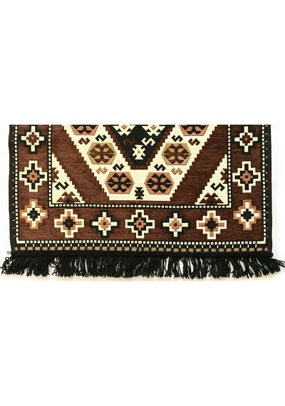 Shark Anadolu Yörük Kilim Kahve Renkli